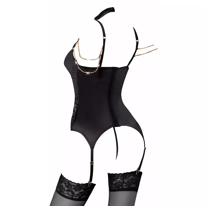 Basque abierta fina 85B/L model 85B underwire shelf bra Photo 6
