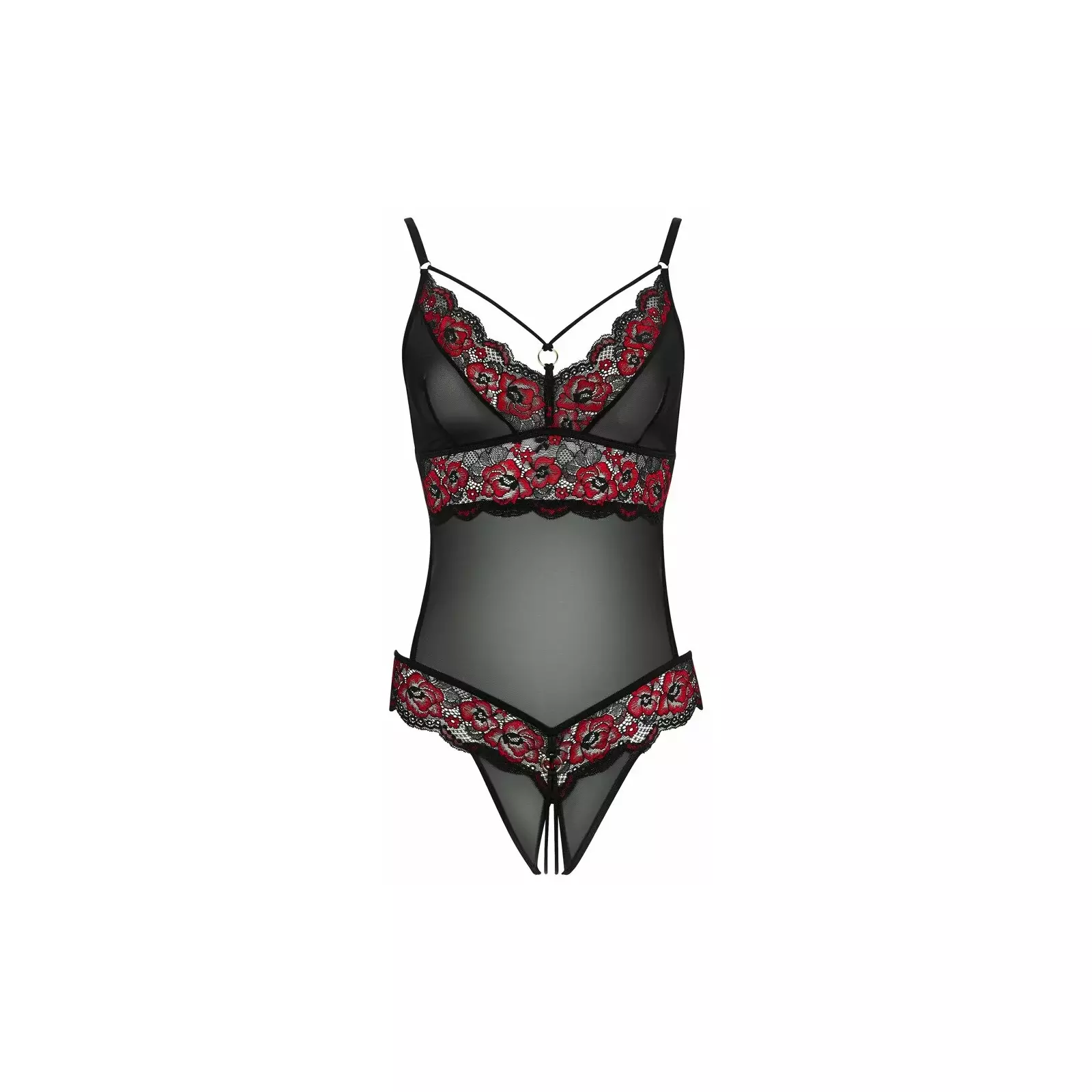 Crotchless Body Cottelli Collection S/M 26428591111 Photo 4