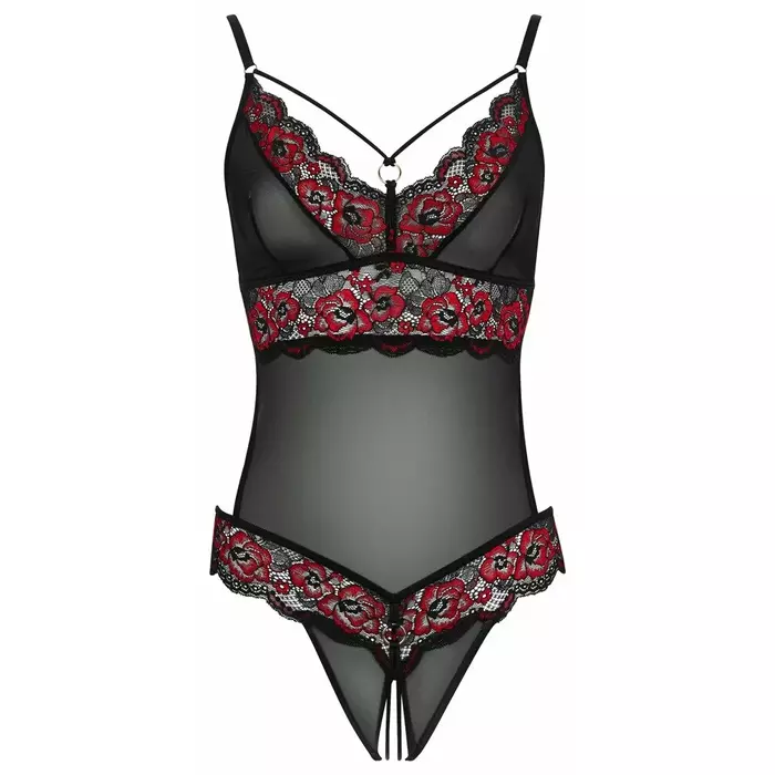Cottelli Collection crotchless bodysuit L/XL 26428591131 Photo 4