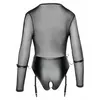 Боди Cottelli Collection Body black M Photo 7