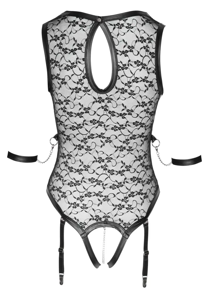 Bodijs Cottelli Collection Body melns XL Photo 14