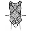 Боди Cottelli Collection Body черное XL Photo 4