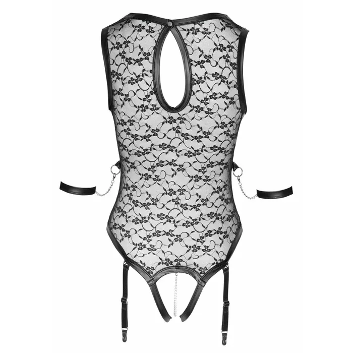 Боди Cottelli Collection Body черное XL Photo 6