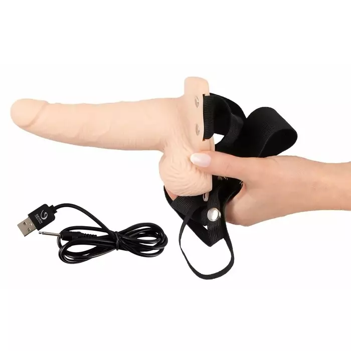 Strap-On Sleeve You2Toys Vibrating — silicone, adjustable Photo 5