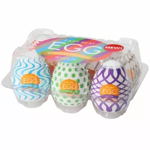Мастурбатор Tenga Egg Variety Wonder Pack силикон белый