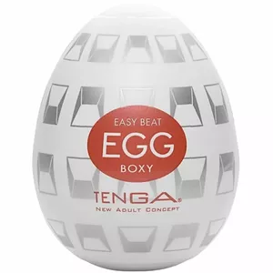 Tenga Egg Boxy Egg masturbator Termoplastiska elastomēra (TPE)