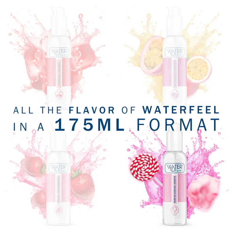 WATERFEEL Sugar Cloud 175 ml — water-based lubricant Photo 3