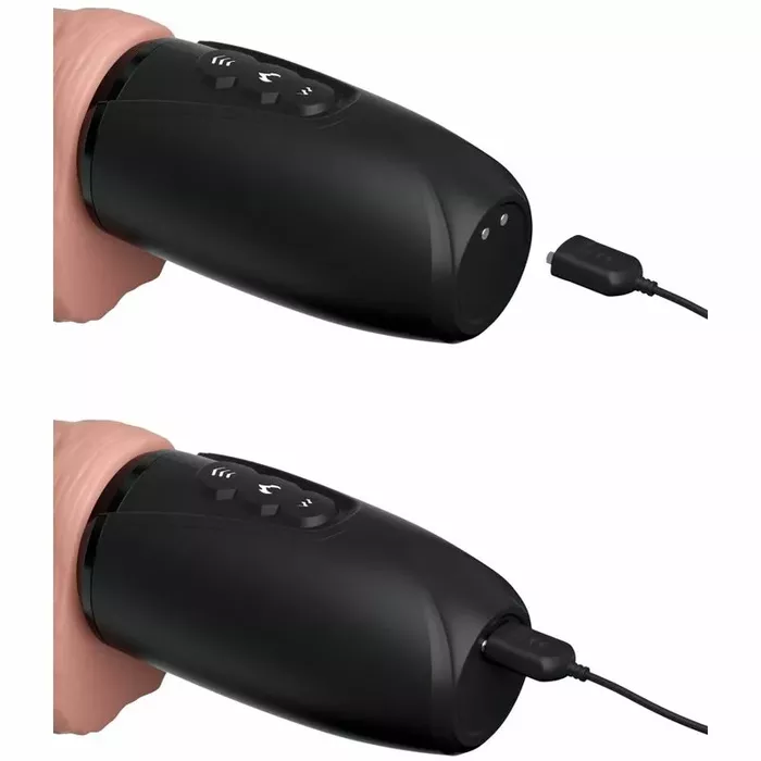 Vibrator king cock PLUS TRIPLE THREAT LIGHT SKIN TONE Photo 5