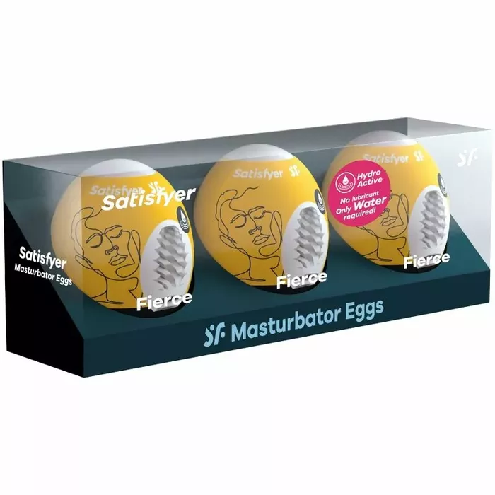 Masturbatori-oliņas SATISFYER 3 Masturbator Eggs Fierce Photo 2