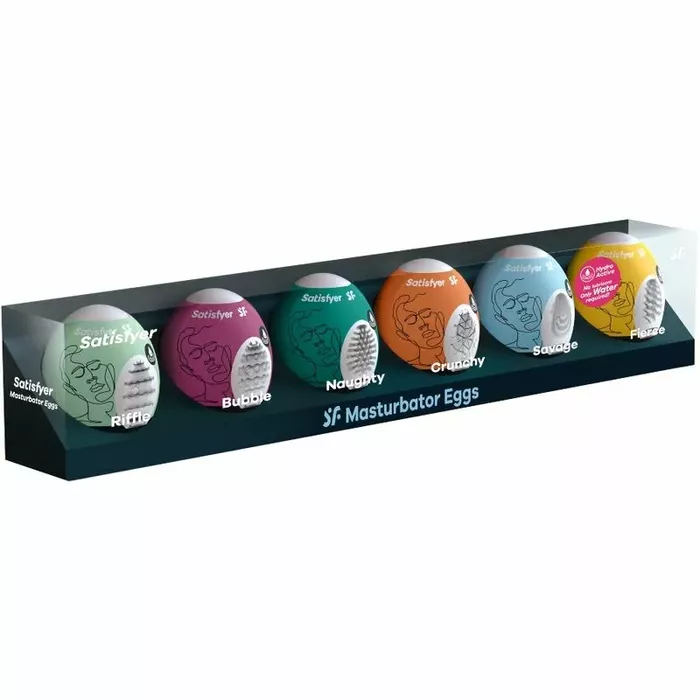Masturbator eggs SATISFYER 6 units Photo 2
