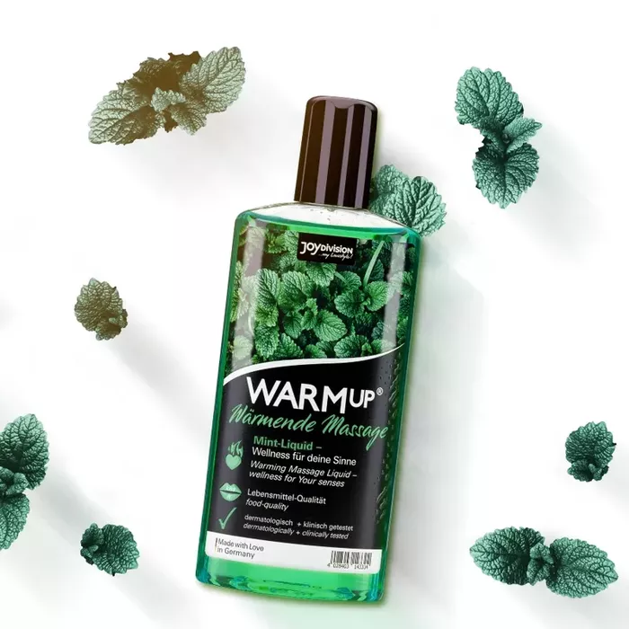 Warming massage gel JOYDIVISION WARMUP Mint 150 ml Photo 2