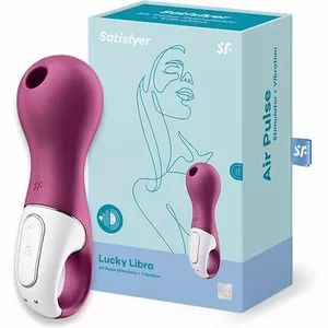 SATISFYER LUCKY LIBRA STIMULATOR & VIBRATOR