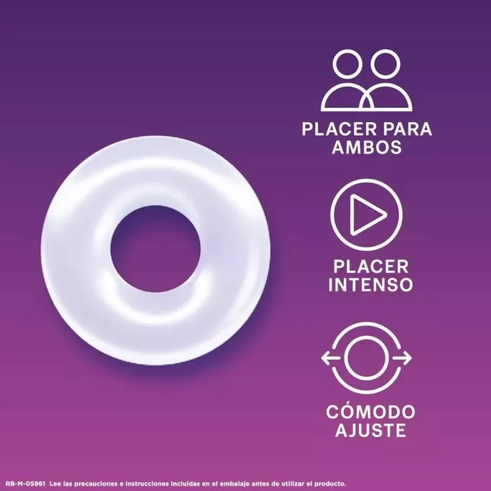 Dzimumlocekļa gredzens Durex Pleasure Photo 5