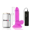 Elastīgs vibrējošs dildos Diversia+ D-231114 Photo 9