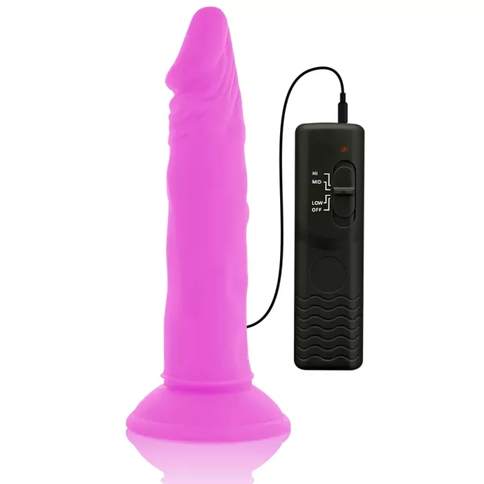 Vibrating dildo Diversia+ Flexible Vibrator 23 cm Photo 4