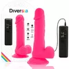 Vibrators DIVERSIA FLEXIBLE VIBRATING DILDO Photo 2