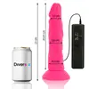 Vibrējošs silikona dildo Diversia+ D-231124 Photo 9