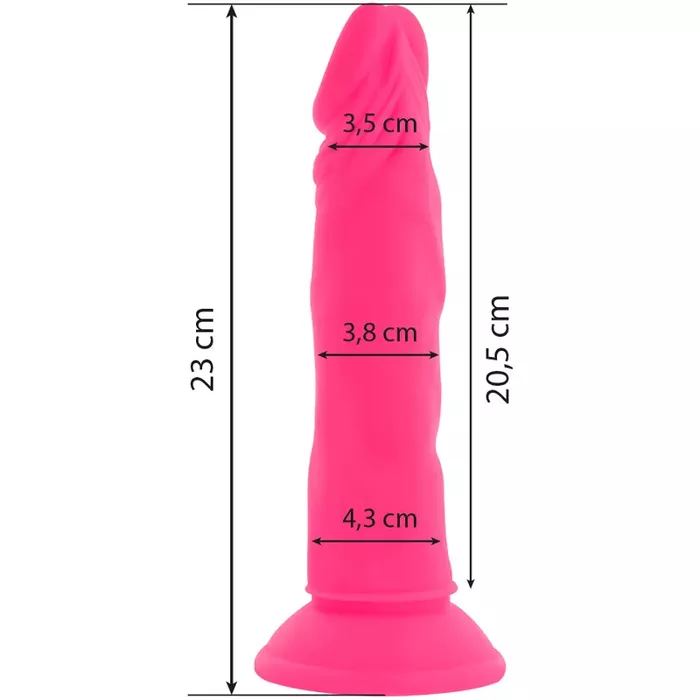 Vibrējošs silikona dildo Diversia+ D-231124 Photo 8
