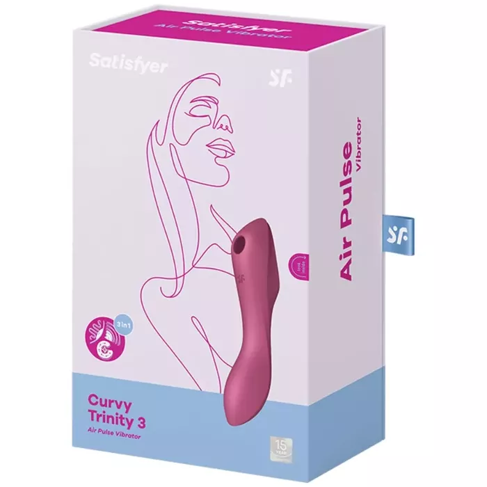 Vibrators SATISFYER Curvy Trinity 3 Photo 3