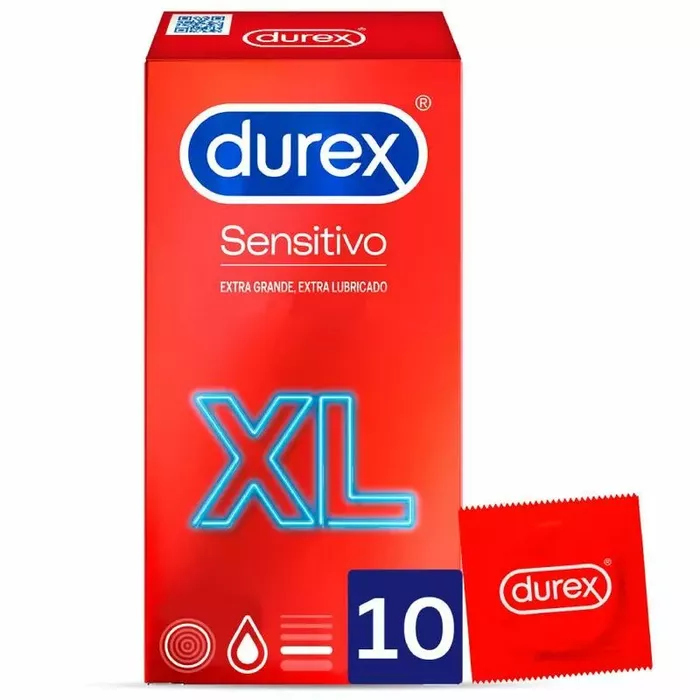 Durex Sensitive XL condoms — pack of 10 Photo 3