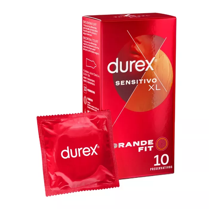 Durex Sensitive XL condoms — pack of 10 Photo 5