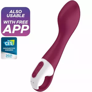 G-spot vibrator SATISFYER Hot Spot G-Spot, compact internal stimulator, weight 0.435 g