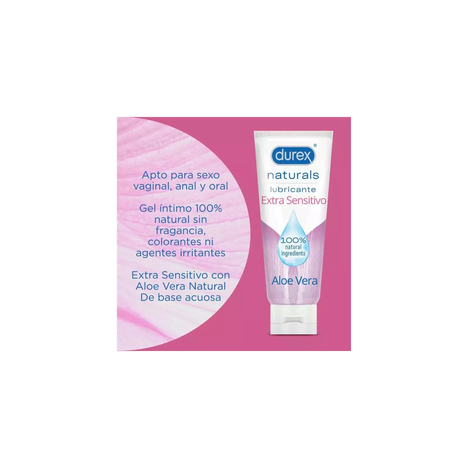 DUREX - NATURALS EXTRA SENSITIVE SMĒRĪTĀJS 100 ML Photo 5