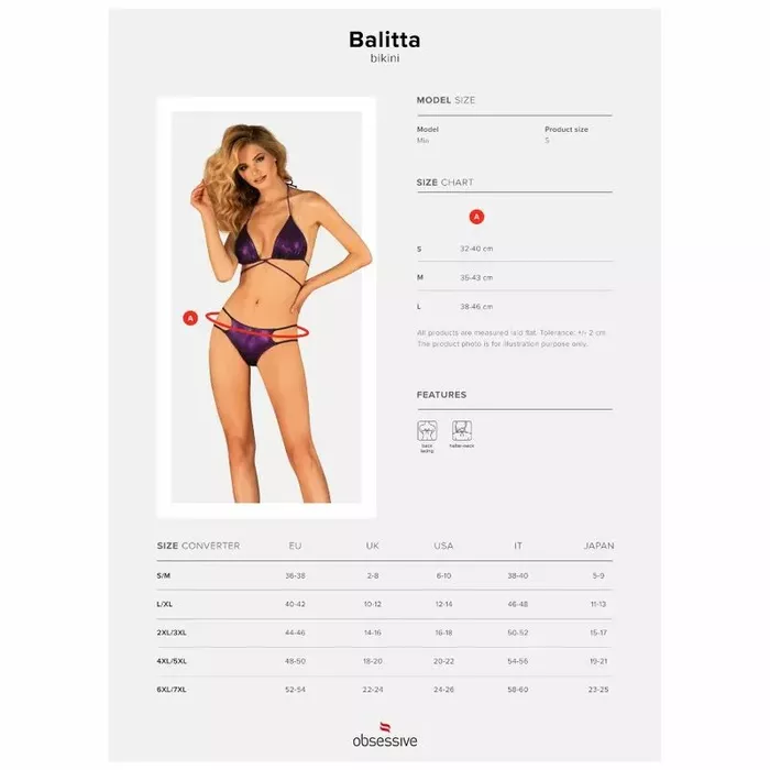 OBSESSIVE Balitta M two-piece bikini Photo 5