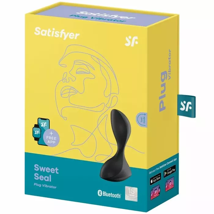 Anal vibrating plug SATISFYER Sweet Seal Vibrating Plug App Photo 4