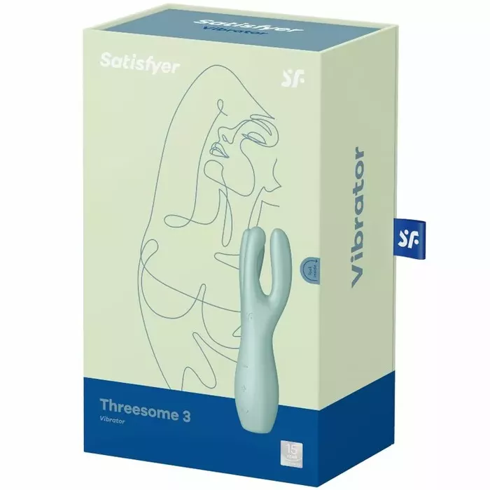 VIBRATOR Threesome 3 Vibrator Mint — kompakts vibrators Photo 4