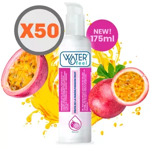 WATERFEEL - PASSION FRUIT WATER BASED LUBRICANT 175 ML, 50 UNITS, D-231273