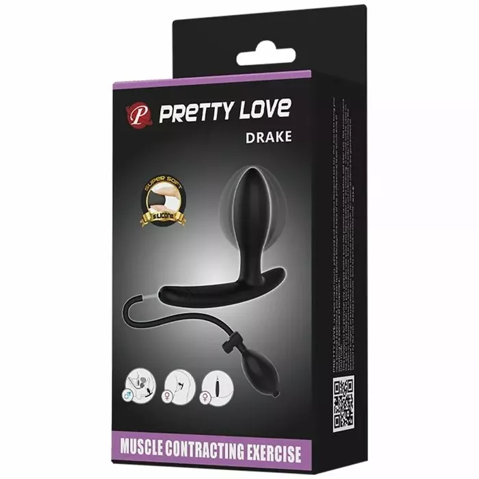 Inflatable anal plug Pretty Love Drake | Ohoney.eu