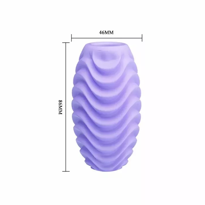 Masturbator egg pretty male Double-sided Lilac Photo 4