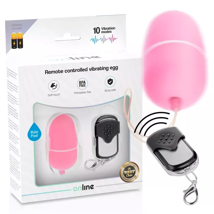 online+ M vibrating egg — compact rechargeable personal massager Photo 2