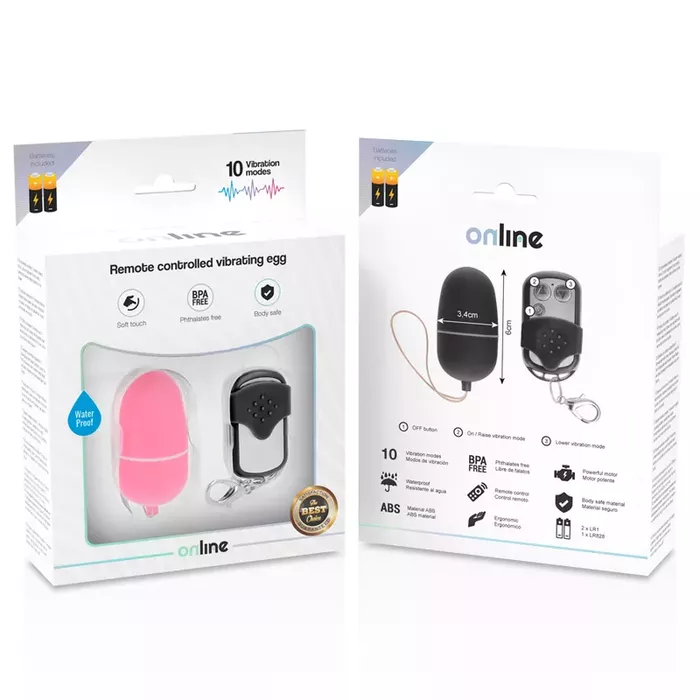 online+ M vibrating egg — compact rechargeable personal massager Photo 6