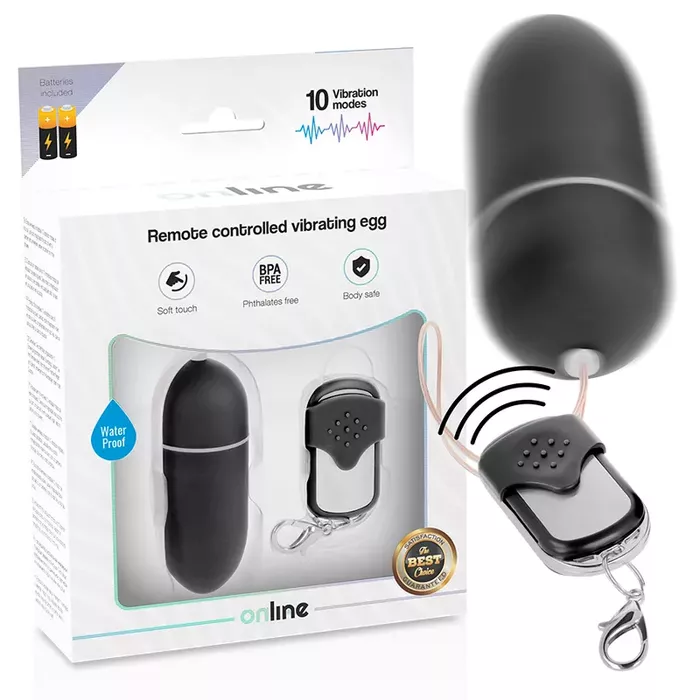 online+ Remote Control Vibrating Egg L — personal massager Photo 2
