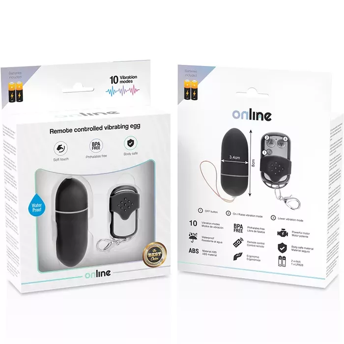 online+ Remote Control Vibrating Egg L — personal massager Photo 6