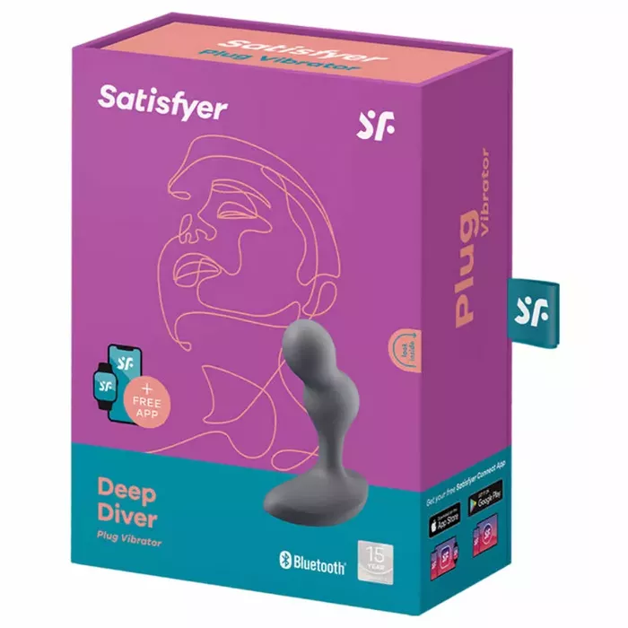 Vibrating plug SATISFYER Deep Diver Photo 4