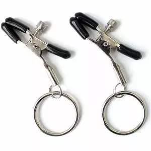 OHMAMA FETISH NIPPLE CLAMPS WITH RINGS