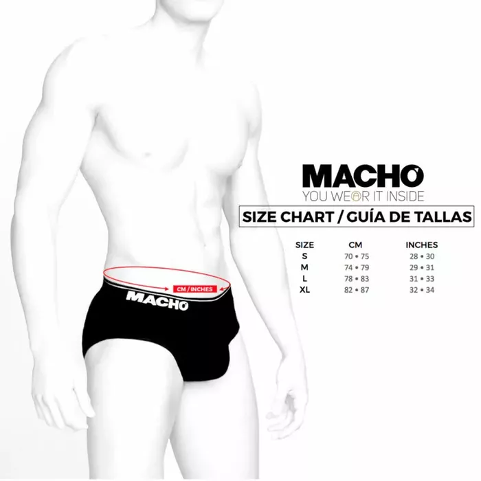 Brief underpants machounderwear MS24R XL Photo 5