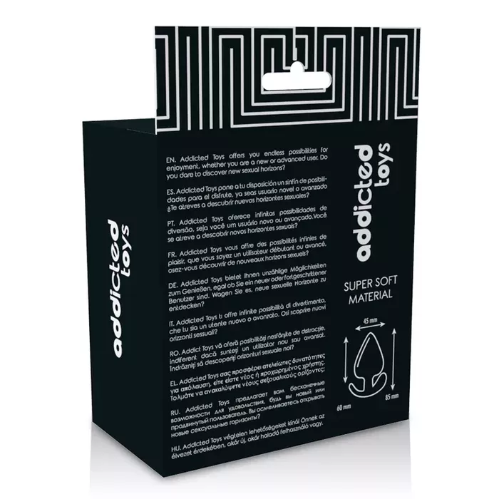 Anal plug addicted toys D-231226 8.5 cm Photo 4