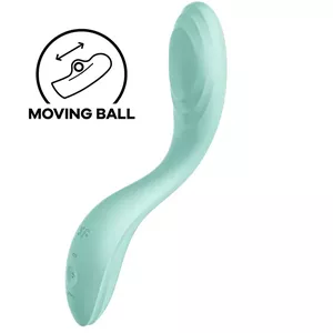 SATISFYER RRROLLING PLEASURE G-SPOT VIBRATOR - GREEN