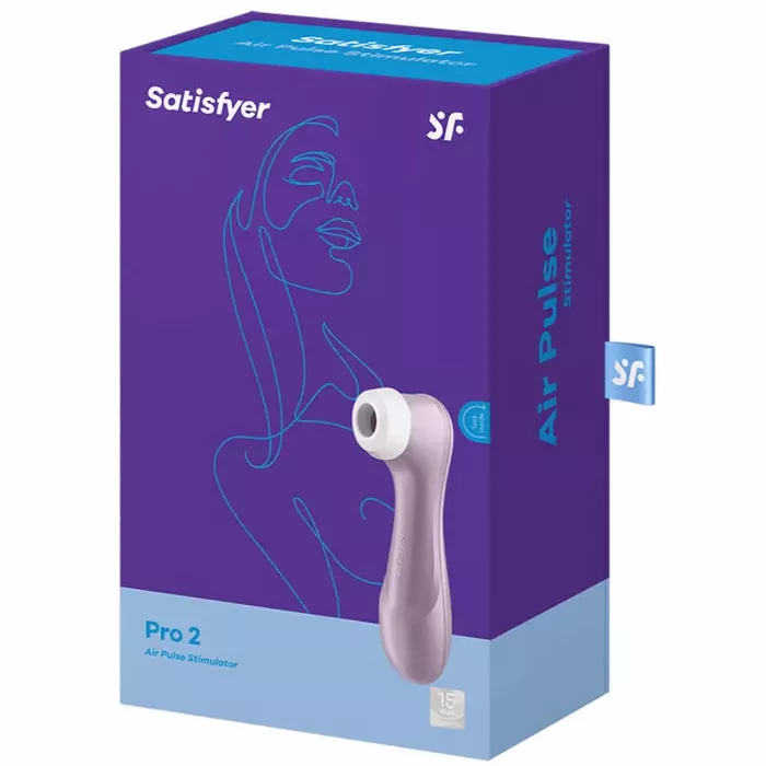 SATISFYER PRO 2 VIOLET klitorālais air pulse stimulators Photo 5