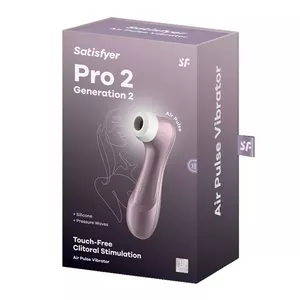 SATISFYER PRO 2 AIR PULSE STIMULATOR - VIOLET