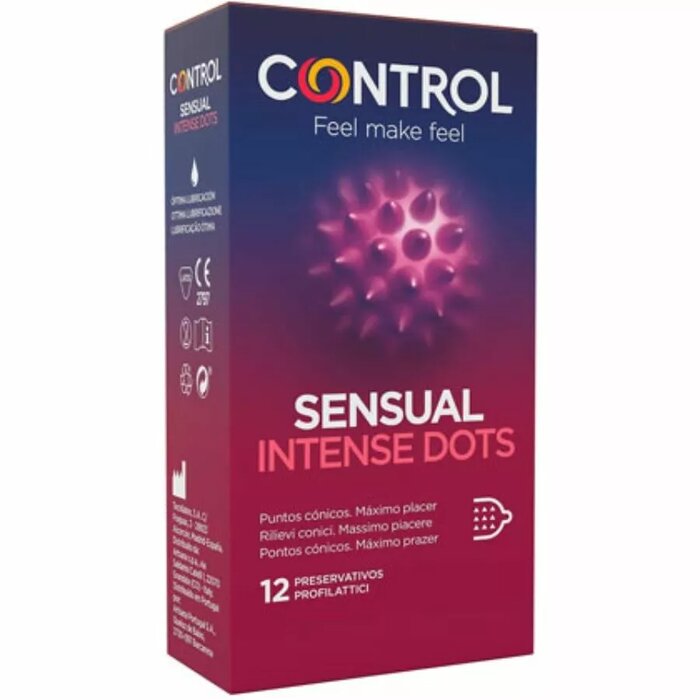 CONTROL - SPIKE KONDOMI 12 VIENĪBAS, D-220951 Photo 1