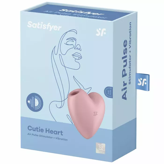 Air Pulse Cutie Heart air pulse stimulator & vibrator Photo 4