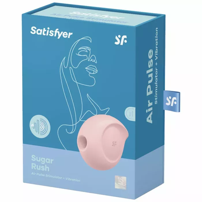 Air Pulse SATISFYER Sugar Rush stimulators un vibrators Photo 4
