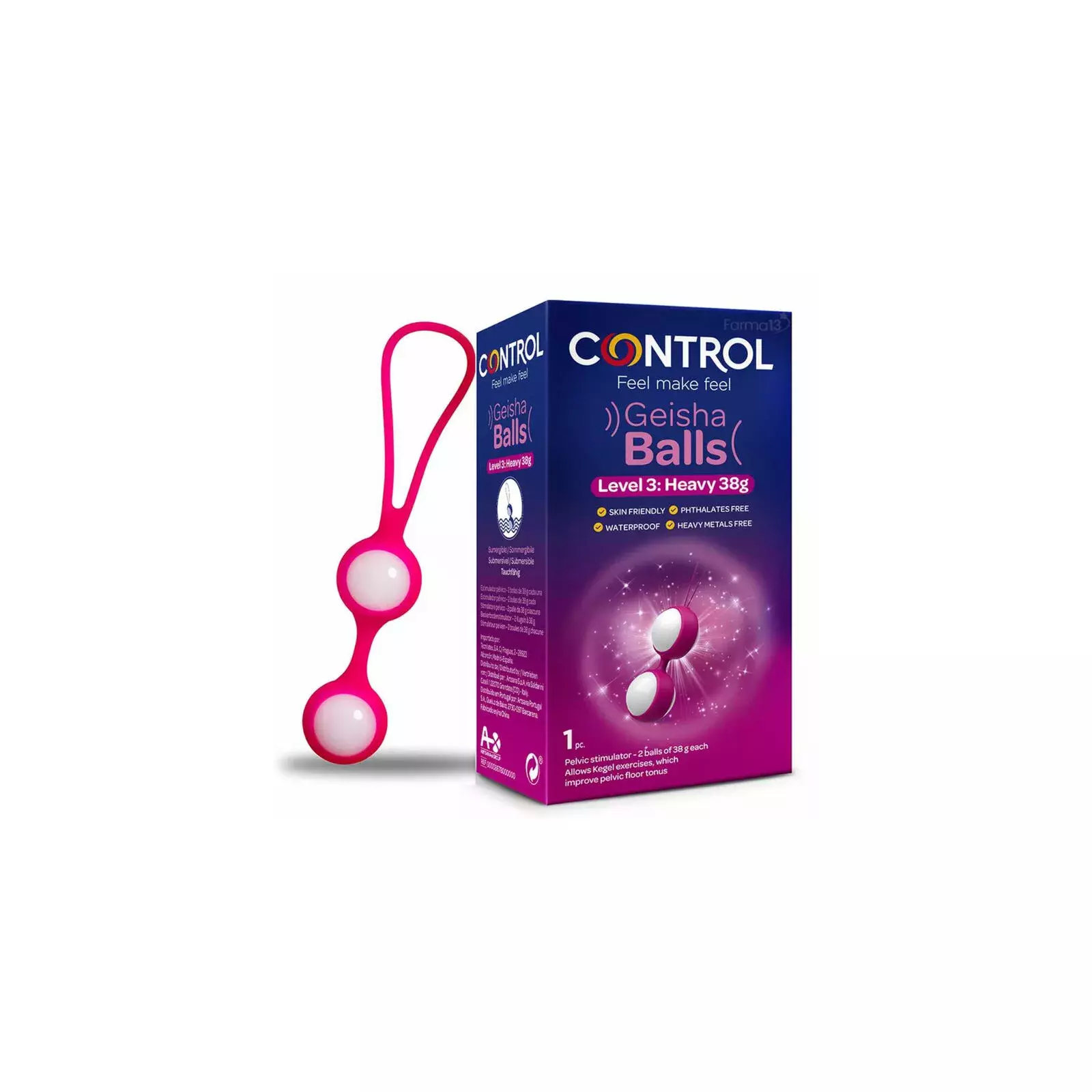 Вагинальные шарики CONTROL Geisha Balls Уровень III Photo 1