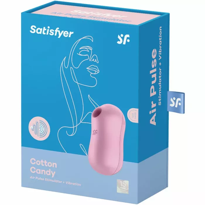 Air Pulse Satisfyer Cotton Candy stimulators un vibrators Photo 3