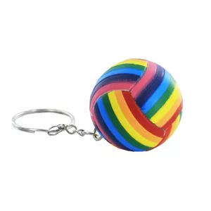 PRIDE - LGBT FLAG BALL KEYCHAIN